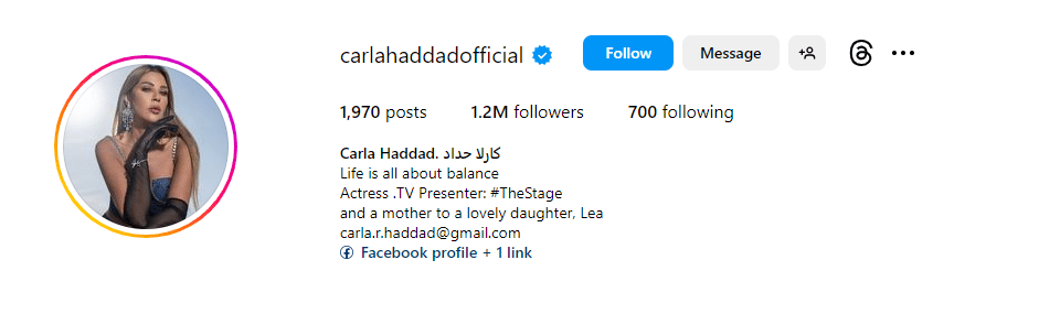 Carla Diab Instagram